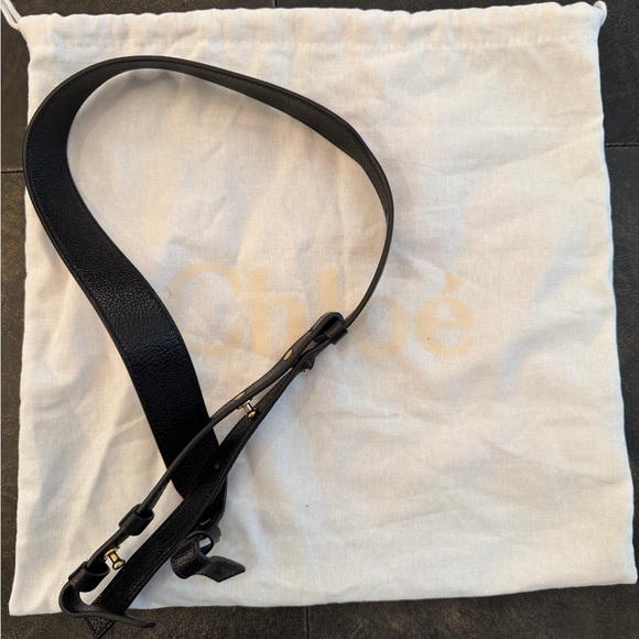 Chloe Bracelet Bag Mini: Black Calfskin - Picture 7 of 7